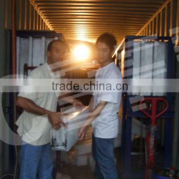 Direct evaporator ice block factory without salt in Guangzhou