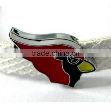 Alloy Cardinals Sports Slide Charms Fit To 8mm Wristbands