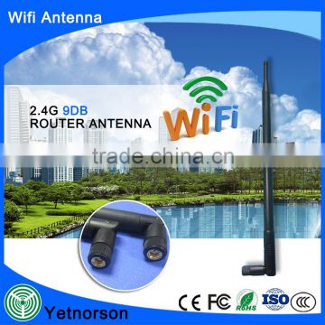 High gain 9dbi rubber antenna wifi antenna long range