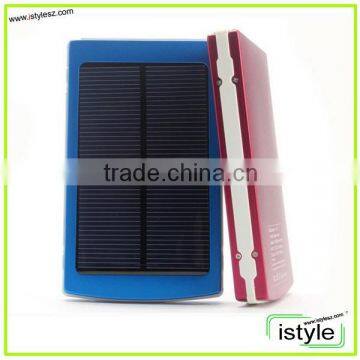 Shenzhen solar power bank 12000mah 13800mAh