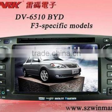 2 din in dash car dvd player for BYD F3