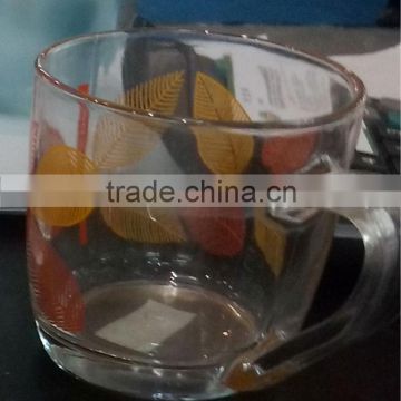 Glass Cup With Decal