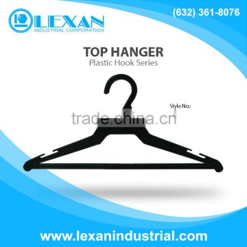S16/Bar - 16" Plastic Hanger with Plastic Hook for Tops, Shirt, Blouse (Philippines)