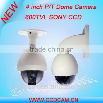 Hot cake!! Anglog ccd 600tvl mini ptz security speed dome 360 degree outdoor camera