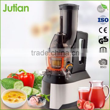 JT-2014 whole fruit slow juicer apple juicer with milk shake function