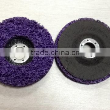 Poly-web abrasive disc with shaft manufacturer