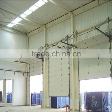 new type latese expored euro middle east sectional industrial overhead lift door