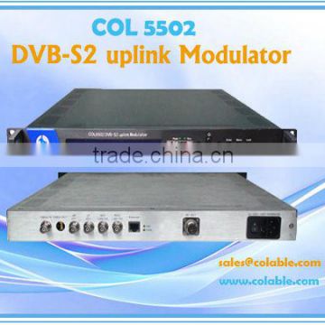 COL5502 DVB-S/DVB-S2 QPSK 8PSK uplink Modulator Satellite TV Head-end Equipment