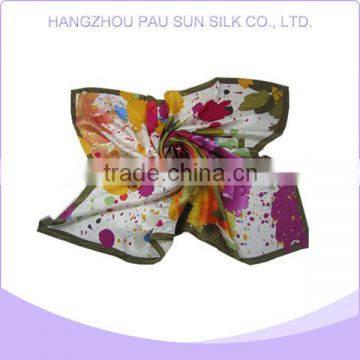 Low price high quality new style custom silk scarf