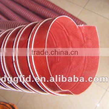 Red silicone high temperature hose