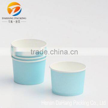 Disposable paper cup for ice cream with Custom Design