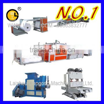 PS foam fast food cup production line/food container foaming machine