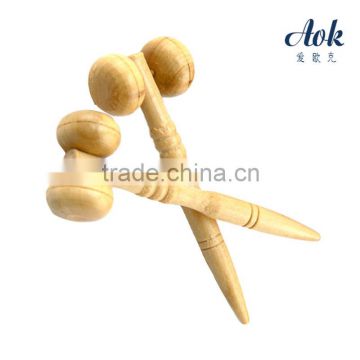 Wholesale & cheap wooden face massager with handle