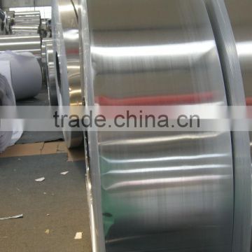 Chamfered Aluminum strip for transformer winding