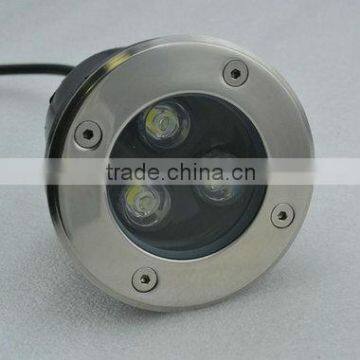 Shenzhen factory aluminum RGB color ip65 3w 12v ground led outdoor lamp