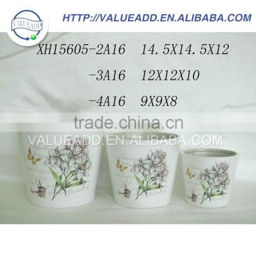 High quality ceramics mailbox flower pot best sale online