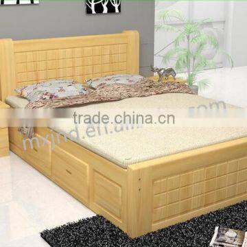 soild pine wood children bed storage bed