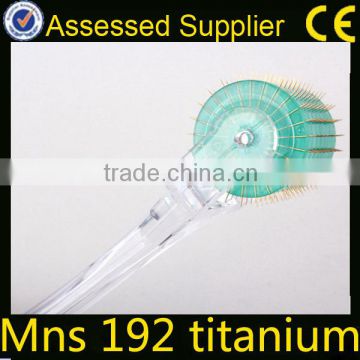 192 Titanium Alloy Derma Roller Wrinkle Removal And Acne Treatment For Face & Body
