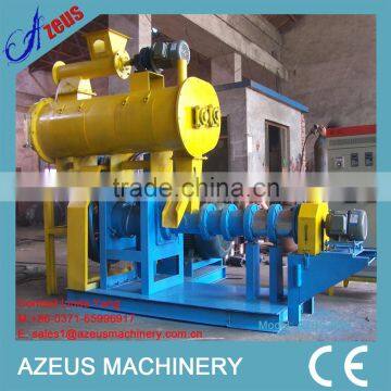 Formulation available floating fish feed extruder single screw fish feed extruder