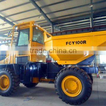 china factory supply, hot selling 10 ton mini site dumper FCY100