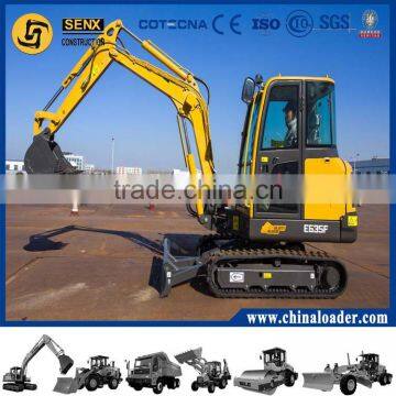 Good quality 3T mini excavator E635F for UKRAINE