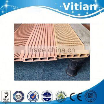 black plastic composite deck board wpc floor