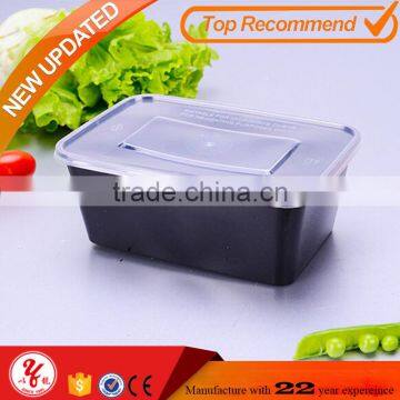 Wow unbelieveliable 700ml one compartment square plastic bento food containers