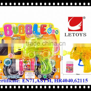 factory supply popular summer toys kids plastic bubble gun with light