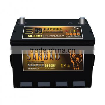 Dry Charged Car Battery Wholesale(32amp--200amp)