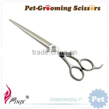 7" High Quality Square Flat Screw Pet Grooming Scissors