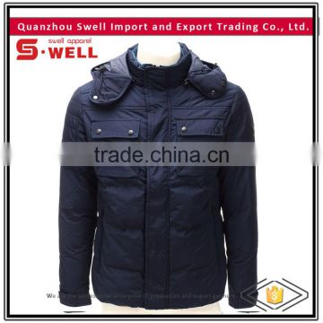 Eco friendly cheap polyester new winter men jacket clothes