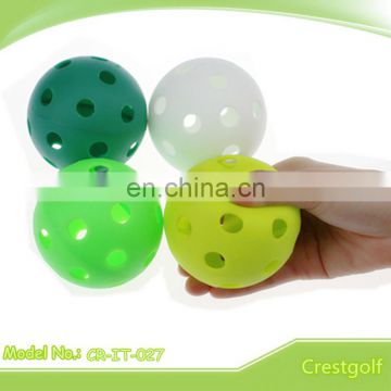 High Quality Durable Hollow ball with holes Golf Practice Ball
