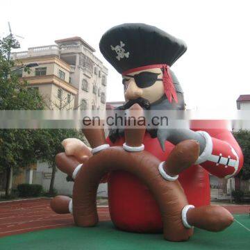 Inflatable Advertising Outdoor Inflatable Pirate Cartoon Character For Sale