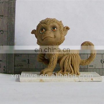 promotional mini resin cute animal monkey figurines