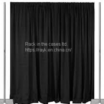 2019 black backdrop pipe and drape for exhibition