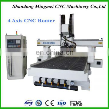 marble granite stone made in germany high-level automatic tool changer cnc router 4 axis 4 axis 3d