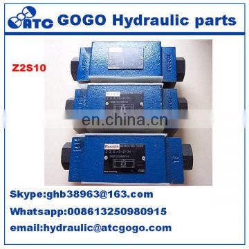 Z2S10-2-34 modular hydraulic operated check valves,direction control valves