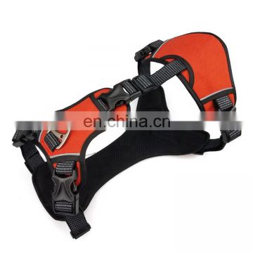Adjustable reflective high quality sports waterproof outdoor harness  dog vest harness