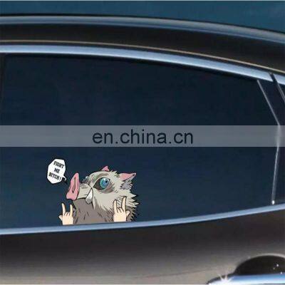 custom car wrap vinyl film car full body vinyl sticker anime pvc car vynil window stickers