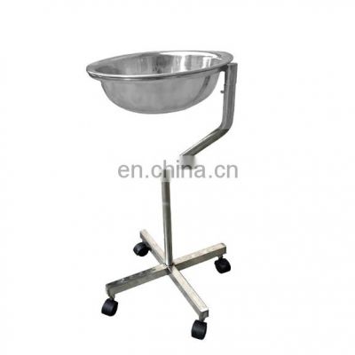 Factory Price Stainless Steel Wash-hand and Face Stand Basin Stand for Hospital