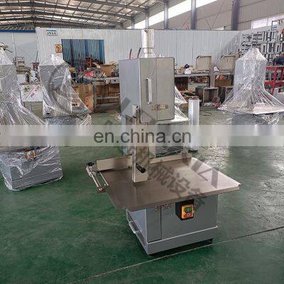 Automatic goat meat cutting machine chicken duck fish meat bone saw cutting machine