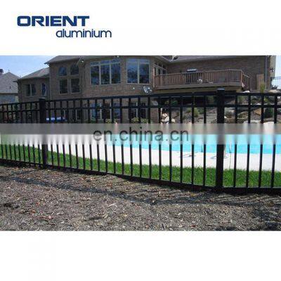 Customized nice looking aluminium used swimming safety pool fence