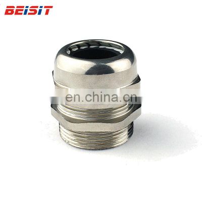 PG thread type Ip68 fireproof waterproof nickel plated brass cable gland