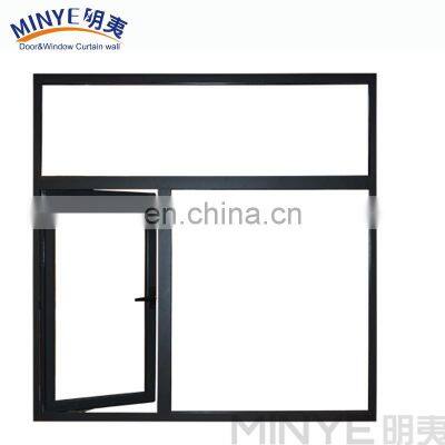 Swing opening aluminium profile used commercial glass windows