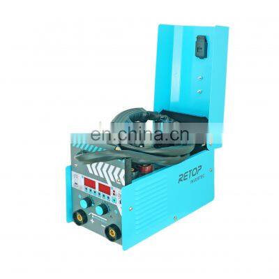 Best selling MIG-160 MIG,MAG,MMA,TIG,4 in 1 welding machine,a household welder with simple operation and easy use.