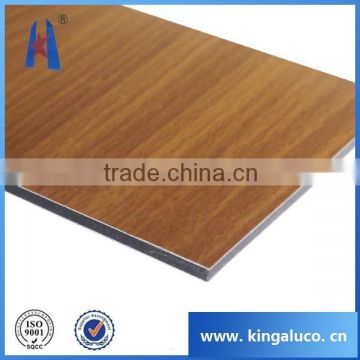 good quality wooden aluminium composite panel building materials
