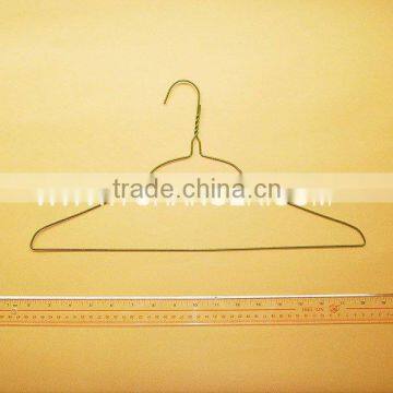 gold tone coat hanger (GT-SH16A)