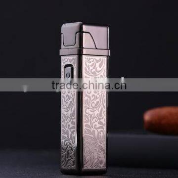 Hot!!Usb charge lighter windproof multifunctional quality ultra-thin male personalized cigarette lighter