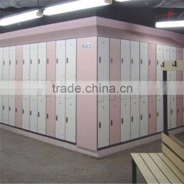 laminate swimming pool locker with small doors