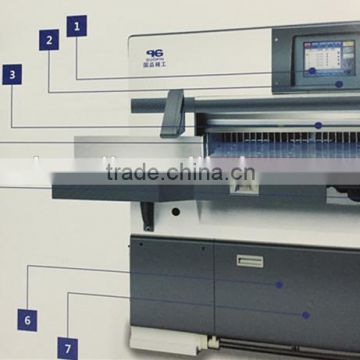 computer control hot sale paper cutter machinery